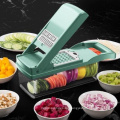 Multifunktional verstellbarer Gemüseschneider Chopper und Cutter und Slicer für die Küche